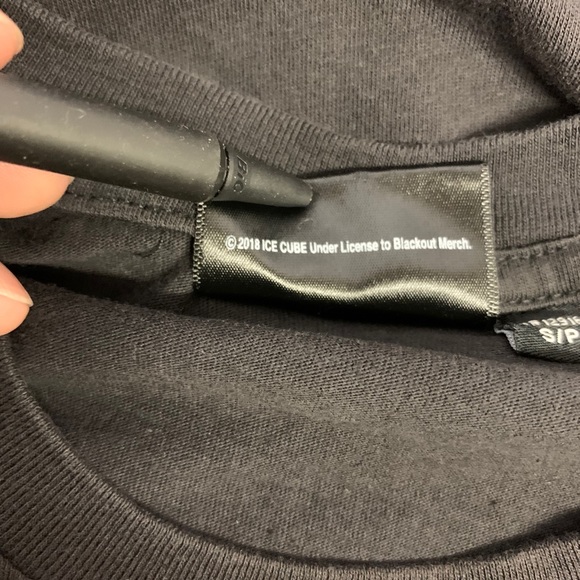 Ice Cube Raw Footage Black T Shirt Size Small - Picture 7 of 7